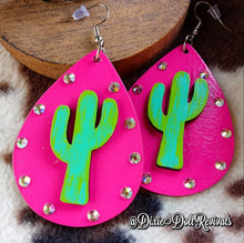 Load image into Gallery viewer, Sonora Earrings (Hot Pink)